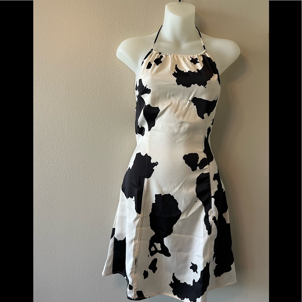 UO Shae Halter Slip Dress Urban outfitters